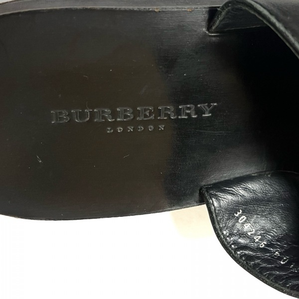  Burberry London Burberry LONDON сандалии L - кожа чёрный мужской обувь 