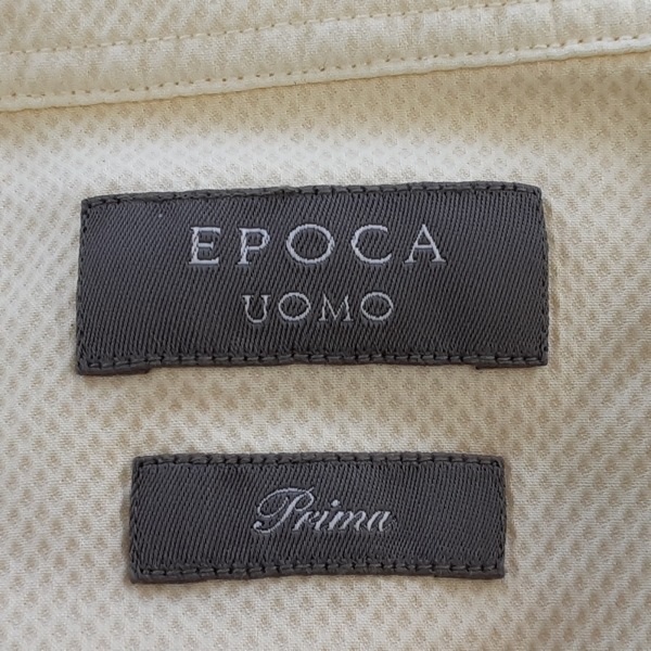 エポカ ウォモ EPOCA UOMO 長袖シャツ サイズ44 L - イエロー メンズ トップス_画像3