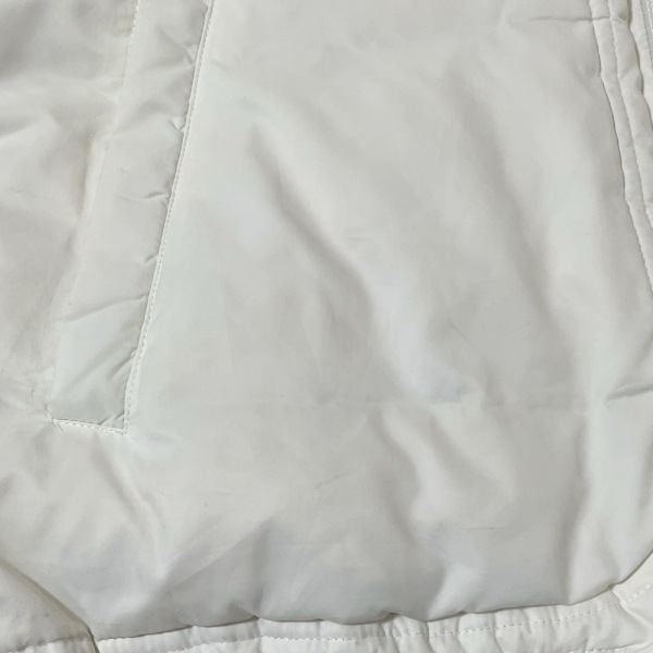 カステルバジャックスポーツ CastelbajacSport ダウンベスト サイズ46 L - 白×ベージュ メンズ 冬 ジャケットの画像9