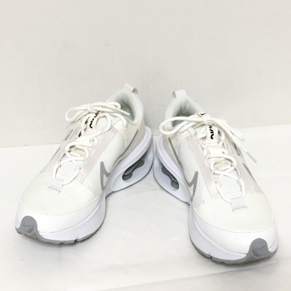 ナイキ NIKE スニーカー 24.5 DQ2904-100 エア マックス インターロック 化学繊維 白×アイボリー レディース 美品 靴_画像2