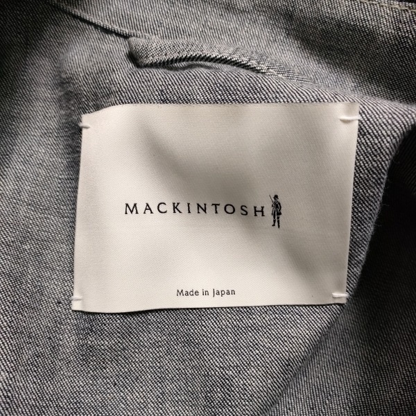 マッキントッシュ MACKINTOSH サイズ42 L - ネイビー メンズ 長袖/デニム/春 コート_画像3