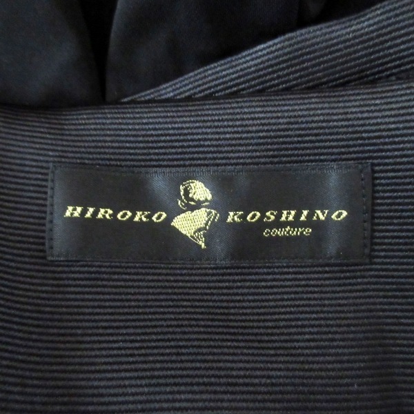 ヒロココシノ HIROKO KOSHINO サイズ40 M - 黒 レディース ノースリーブ/ロング ワンピース_画像3