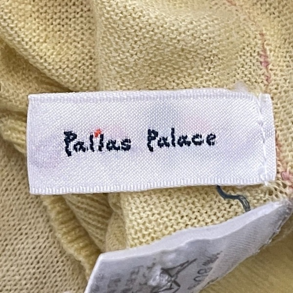 パラスパレス Pallas Palace カーディガン サイズ3 L イエロー レディース 長袖 トップスの画像3