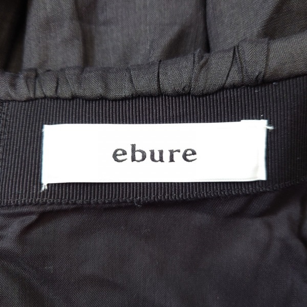 エブール ebure スカートスーツ - 黒 レディース 麻 レディーススーツ_画像3