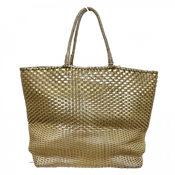  Anteprima ANTEPRIMA tote bag in torechio wire champagne gold bag 