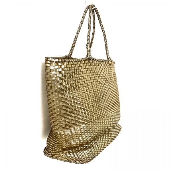  Anteprima ANTEPRIMA tote bag in torechio wire champagne gold bag 
