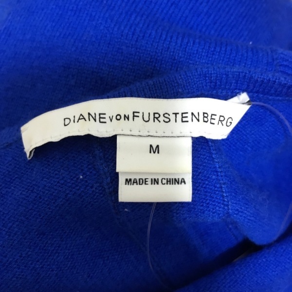 ダイアン・フォン・ファステンバーグ DIANE VON FURSTENBERG(DVF) 長袖セーター サイズM - ブルー レディース トップスの画像3