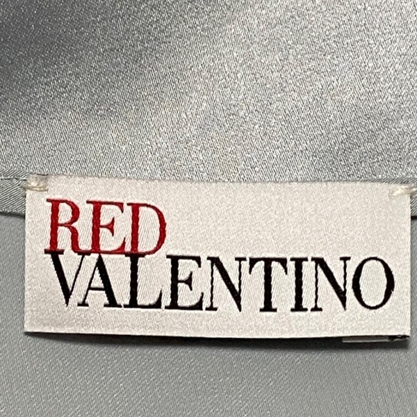 レッドバレンチノ RED VALENTINO 半袖カットソー サイズ38 M - ライトブルー レディース フリル 美品 トップス_画像3