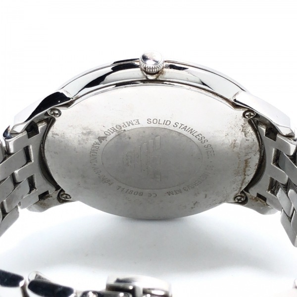 EMPORIOARMANI(アルマーニ) 腕時計 - AR-2484 レディース シルバー_画像4