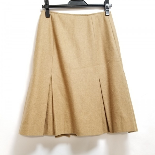 ミュウミュウ miumiu スカート サイズ38 S - ベージュ レディース ひざ丈 美品 ボトムス_画像2