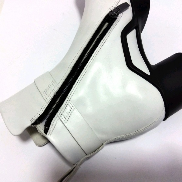 エコー ECCO ショートブーツ 37 - レザー 白 レディース 美品 靴_画像5