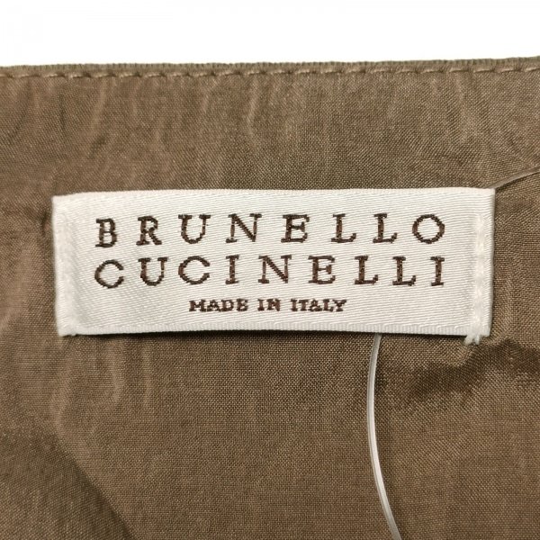 ブルネロクチネリ BRUNELLO CUCINELLI サイズM - ブラウン レディース ノースリーブ/ロング ワンピース_画像3