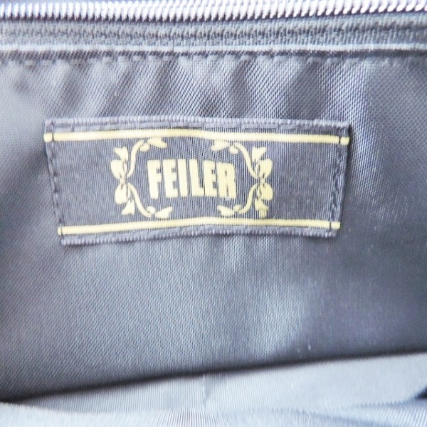 フェイラー FEILER 小物入れ パイル 黒×グリーン×レッド 花柄/マルチケース 美品 財布の画像5
