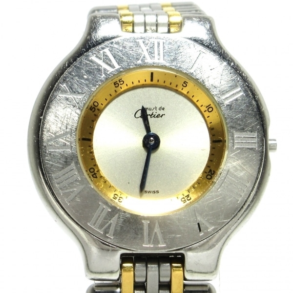 Cartier(カルティエ) 腕時計 マスト21SM W10073R6 レディース SS シルバー