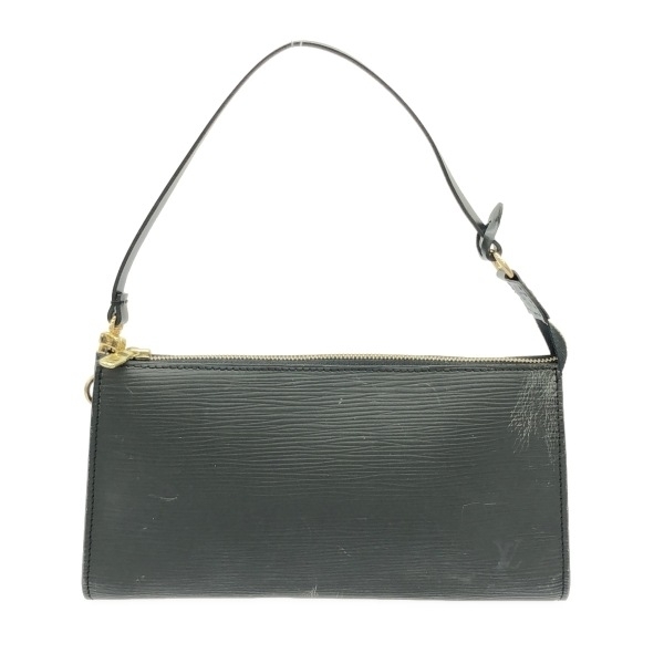 ルイヴィトン LOUIS VUITTON ハンドバッグ M52942 ポシェットアクセソワール24 レザー(LVロゴの刻印入り) ノワール AR0022 バッグ エピ