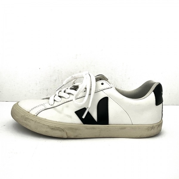 ヴェジャ VEJA スニーカー 23 - レザー 白×黒 レディース 靴の画像1