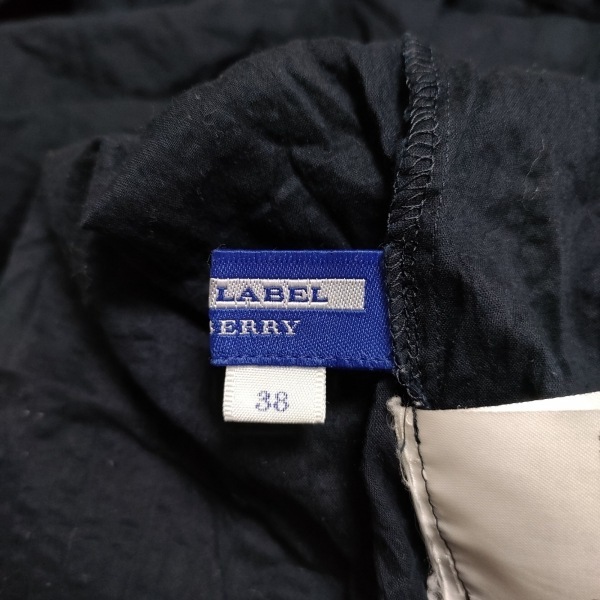 バーバリーブルーレーベル Burberry Blue Label 長袖カットソー サイズ38 M - ダークネイビー レディース トップス_画像4