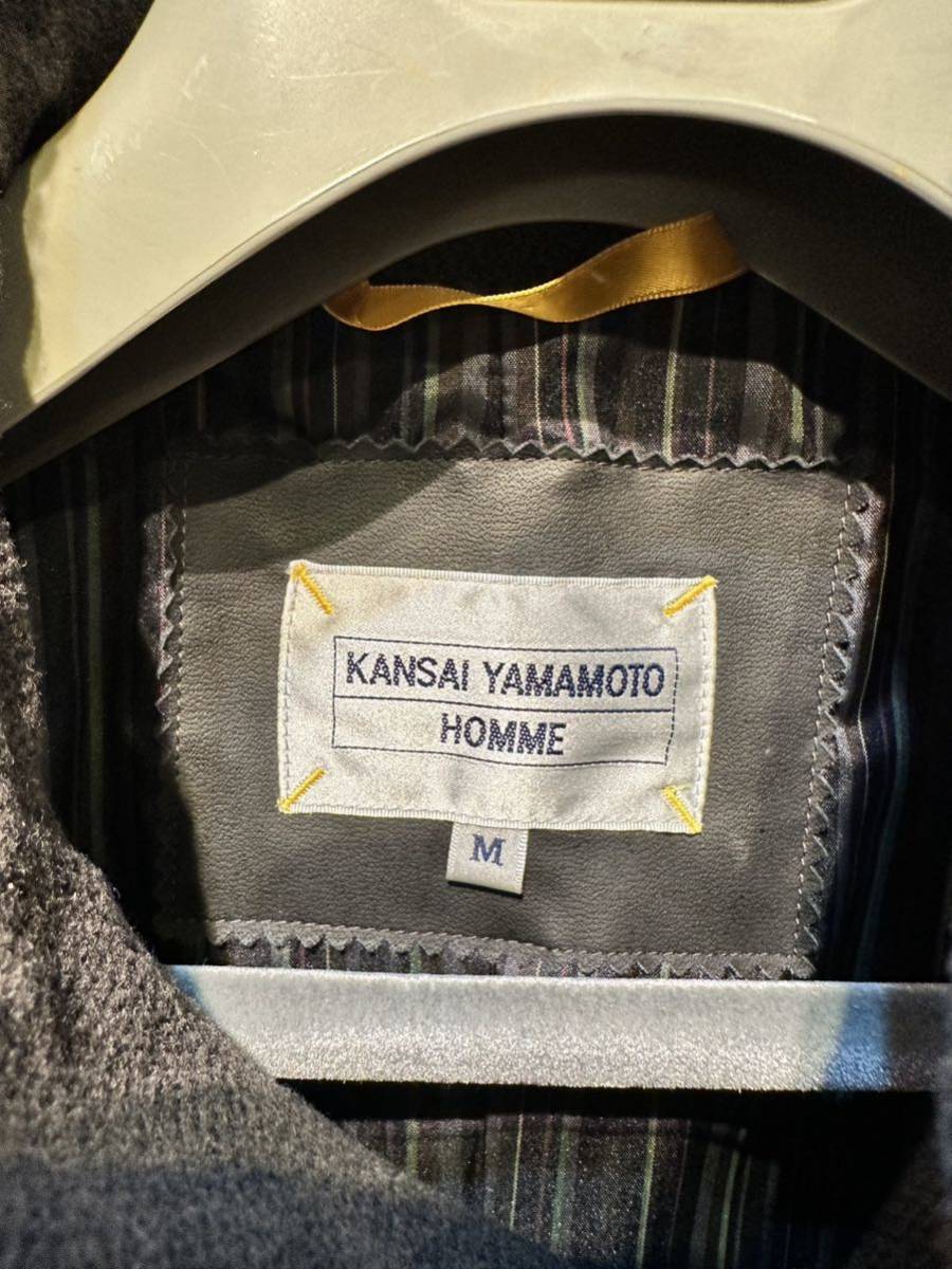 希少！新品同様【Mサイズ】KANSAI YAMAMOTO カンサイヤマモト フィッシングジャケット ハンタージャケットシャツ_画像5