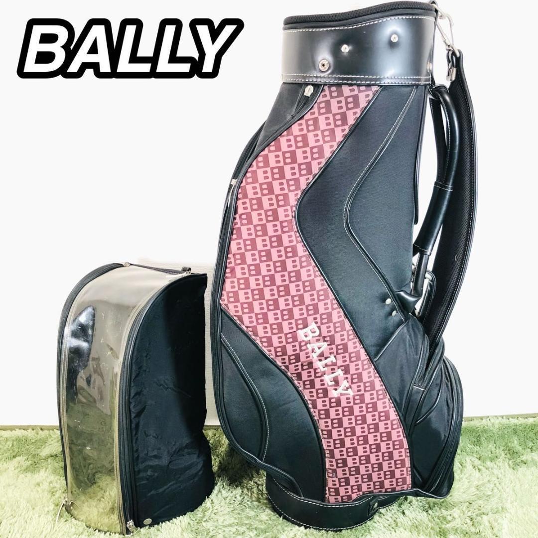 BALLY バリー ゴルフ キャディバッグ 本革 レザー 8インチ 希少品 レディース 女性 カート式 ７分割 _画像1