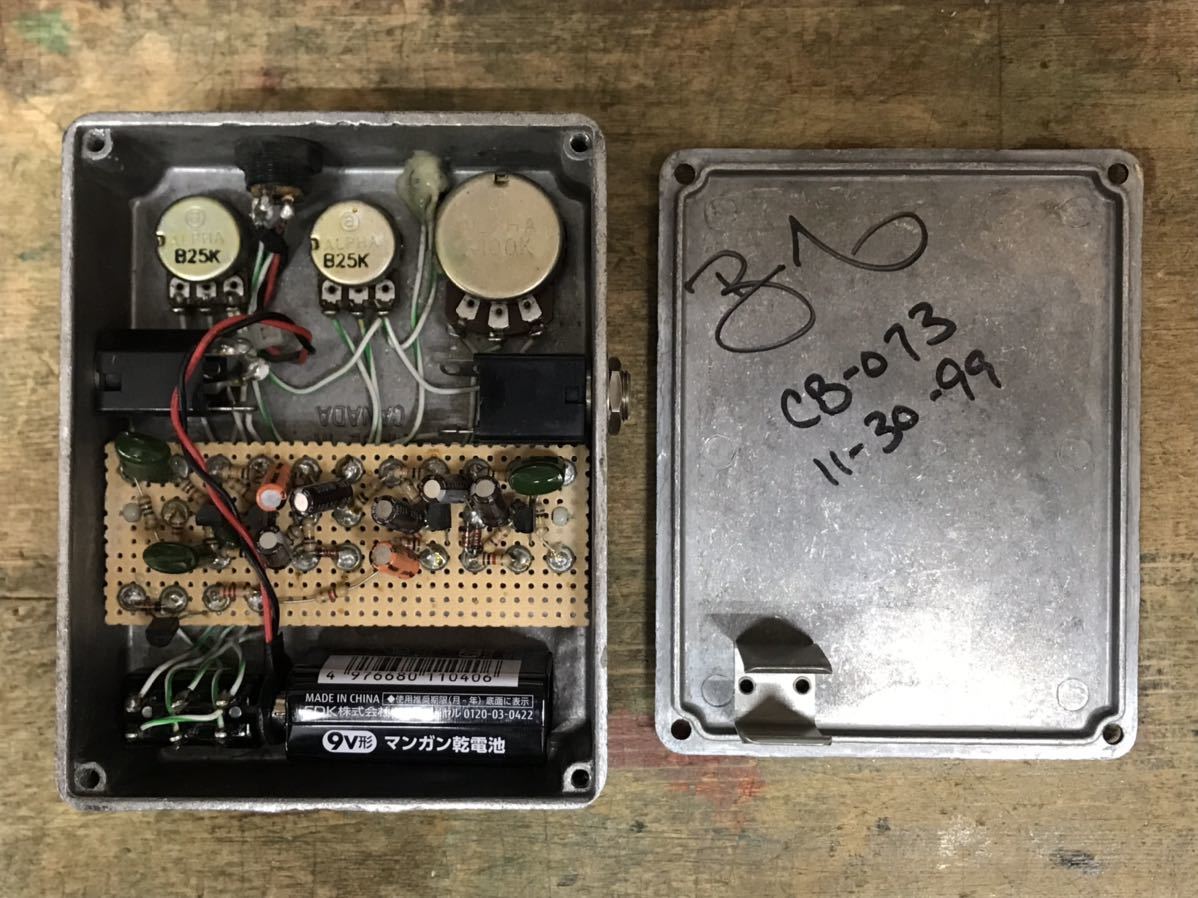 MENATONE Chaw box 1999年製 Fuzz Octave Fuzz 中古品_画像4