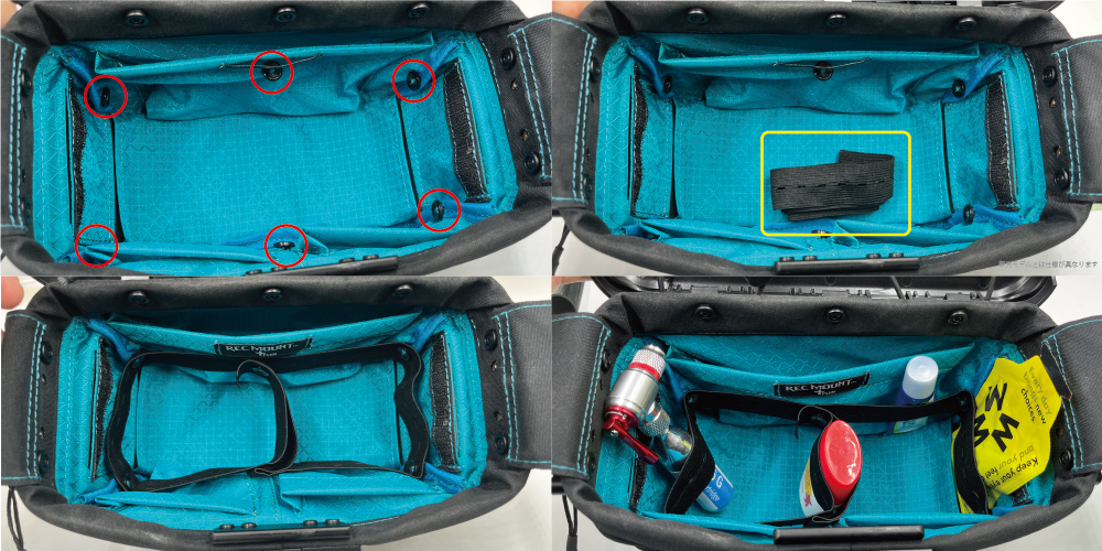 [rek крепление плюс ] ride on сумка ( оливковый )+ brompton специальный основа крепление [R+Bag-OLIVE-BROMPTON] повышение возможность сумка 
