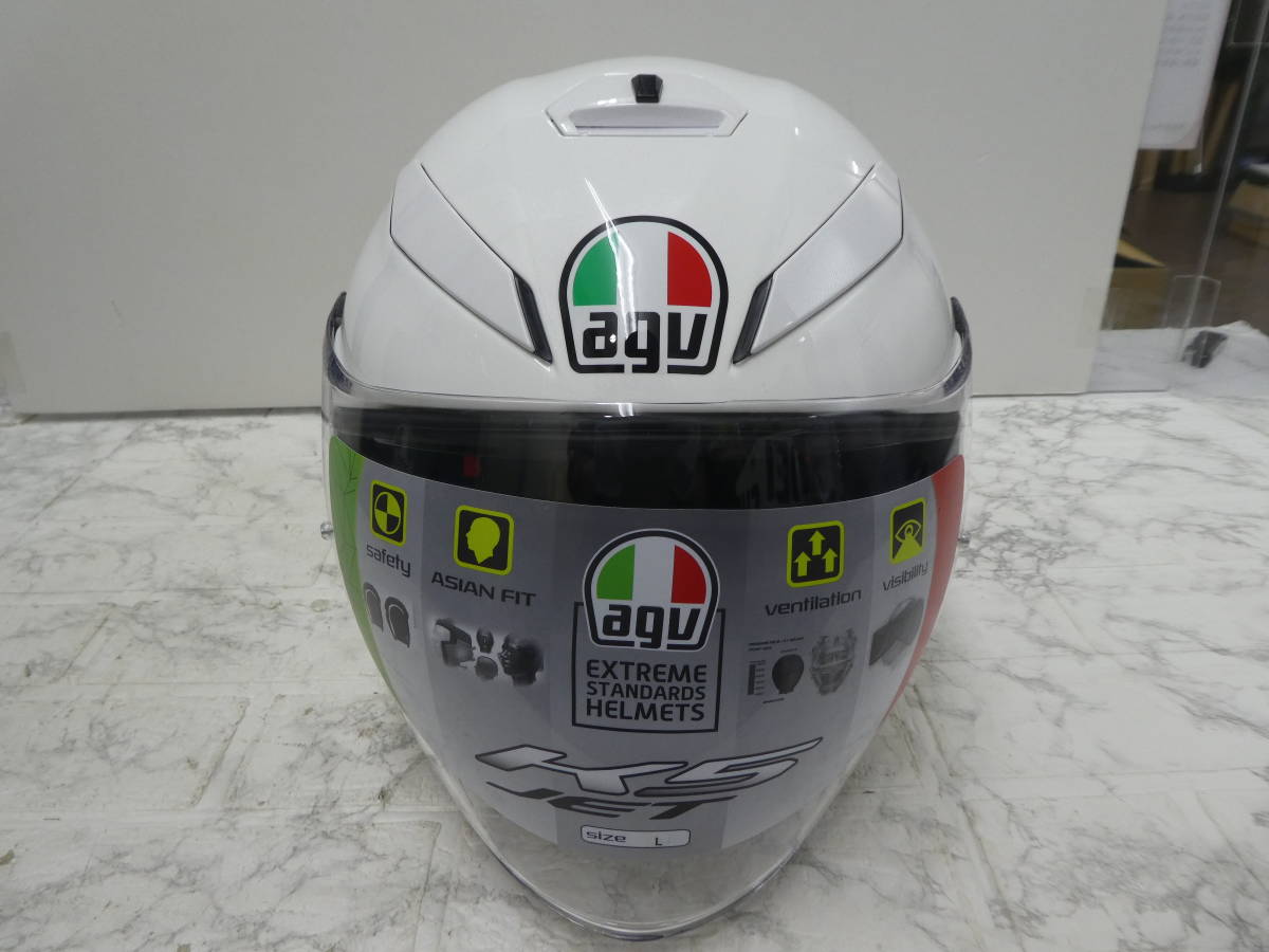 ☆ AGV K-5 JET パールホワイト Lサイズ ヘルメット バイク 未使用品 1円スタート ☆ の商品詳細 | Yahoo!オークション |  One Map by FROM JAPAN