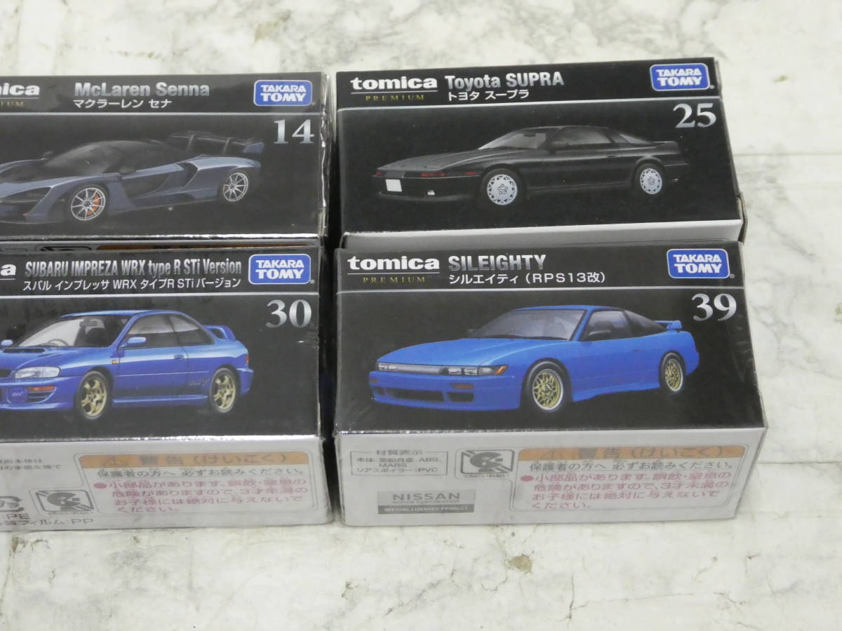 ☆ tomica トミカプレミアム 6点おまとめ マクラーレン インプレッサ スープラ 等 ミニカー 未開封品 保管品 1円スタート ☆_画像3