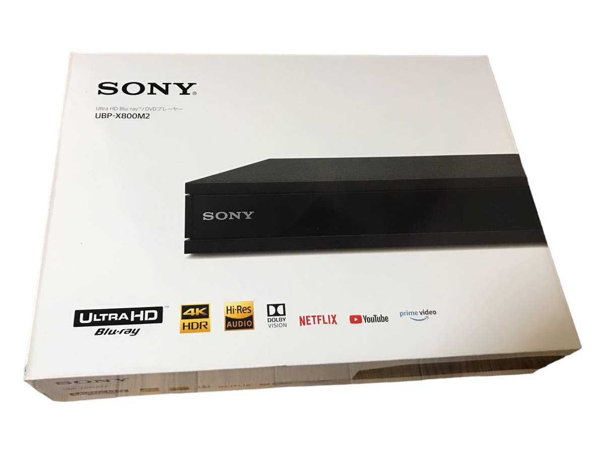 SONY ソニー◆UBP-X800M2 2022年製 Ultra HDブルーレイ/DVDプレーヤー_画像1