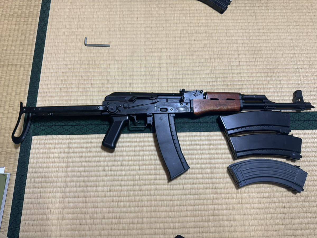 廃盤　WELL AKS CO2 ガスブローバック WE AK74n_画像1