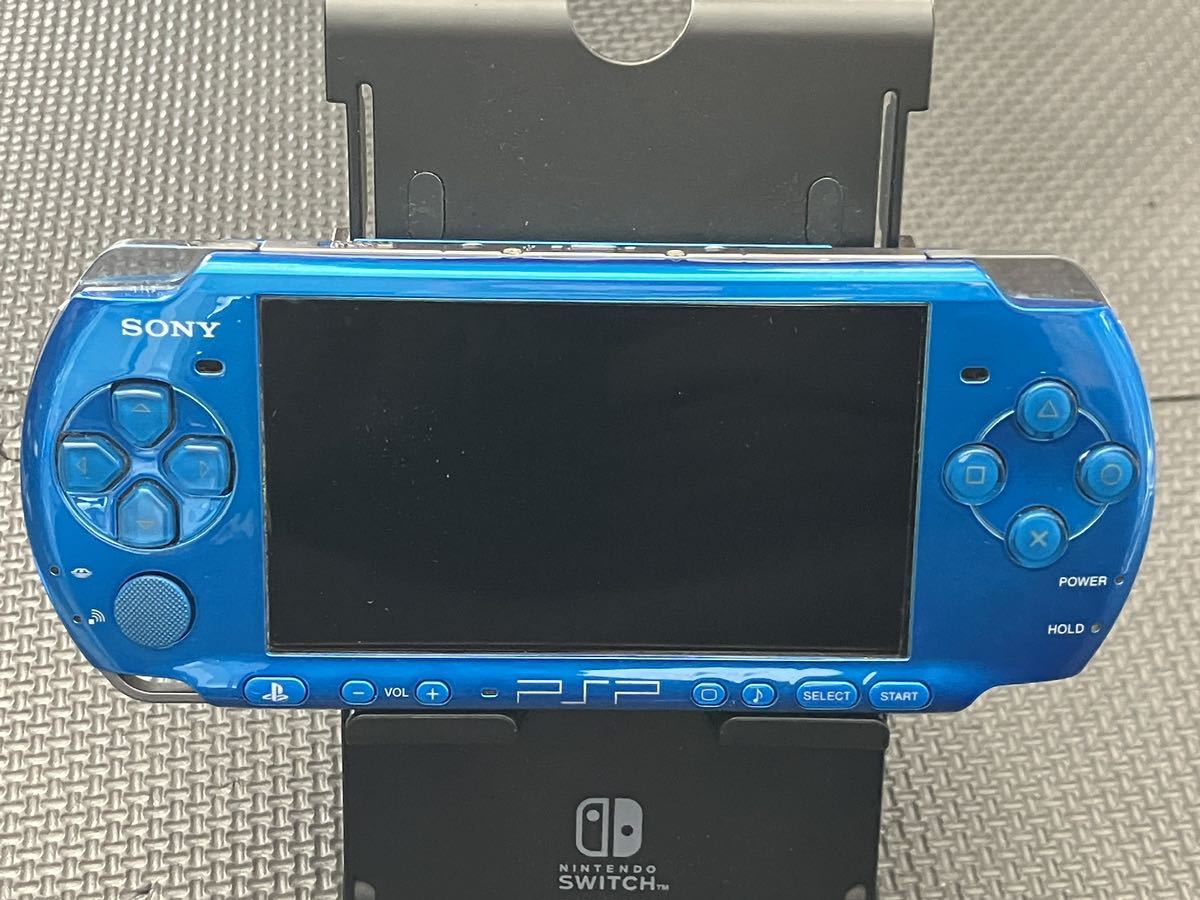 SONY PSP-3000プレイステーションポータブル Pブルー ソニー ジャンク PlayStation Portable