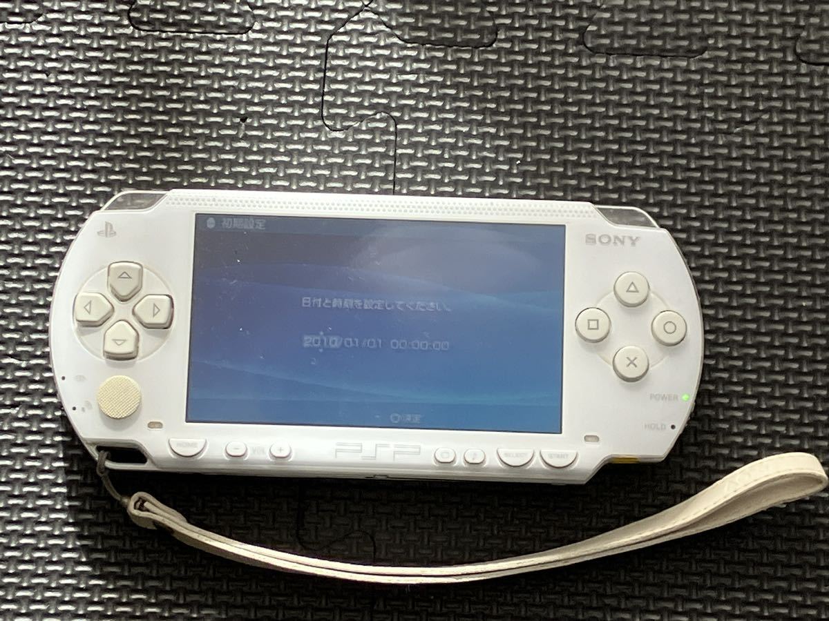 PSP-1000 ホワイト プレイステーション ポータブル SONY PlayStation Portable ジャンク_画像2
