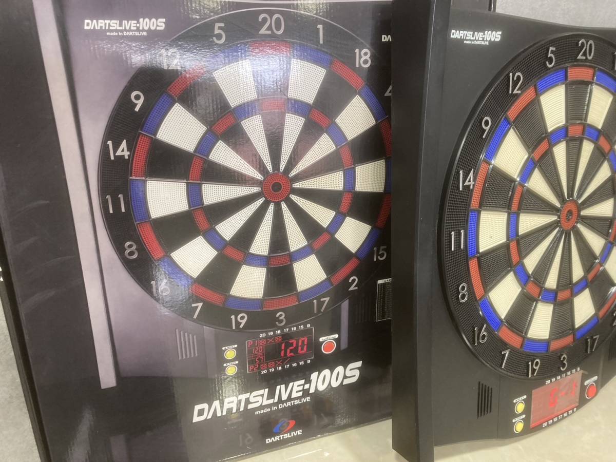 1円～ ダーツ DARTSLIVE-100S ダーツボード DARTSLIVE ダーツライブ 通電確認済_画像6