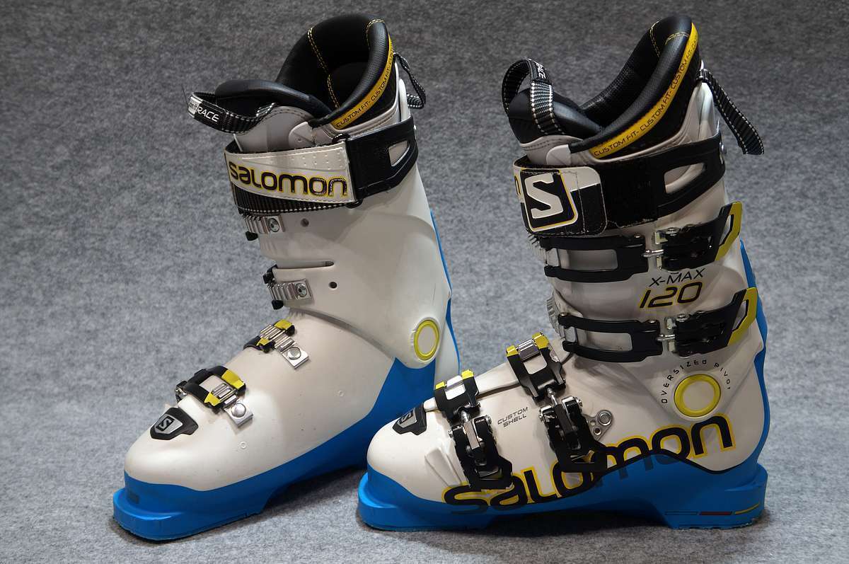 サロモン Salomon X-MAX 120 スキーブーツ USED傷あり [カラー:写真参照 サイズ=25.0-25.5cm L=295mm] 高機能高デザイン_画像1