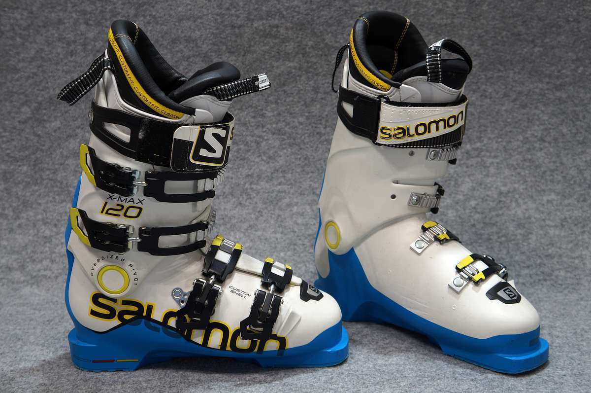 サロモン Salomon X-MAX 120 スキーブーツ USED傷あり [カラー:写真参照 サイズ=25.0-25.5cm L=295mm] 高機能高デザイン_画像4