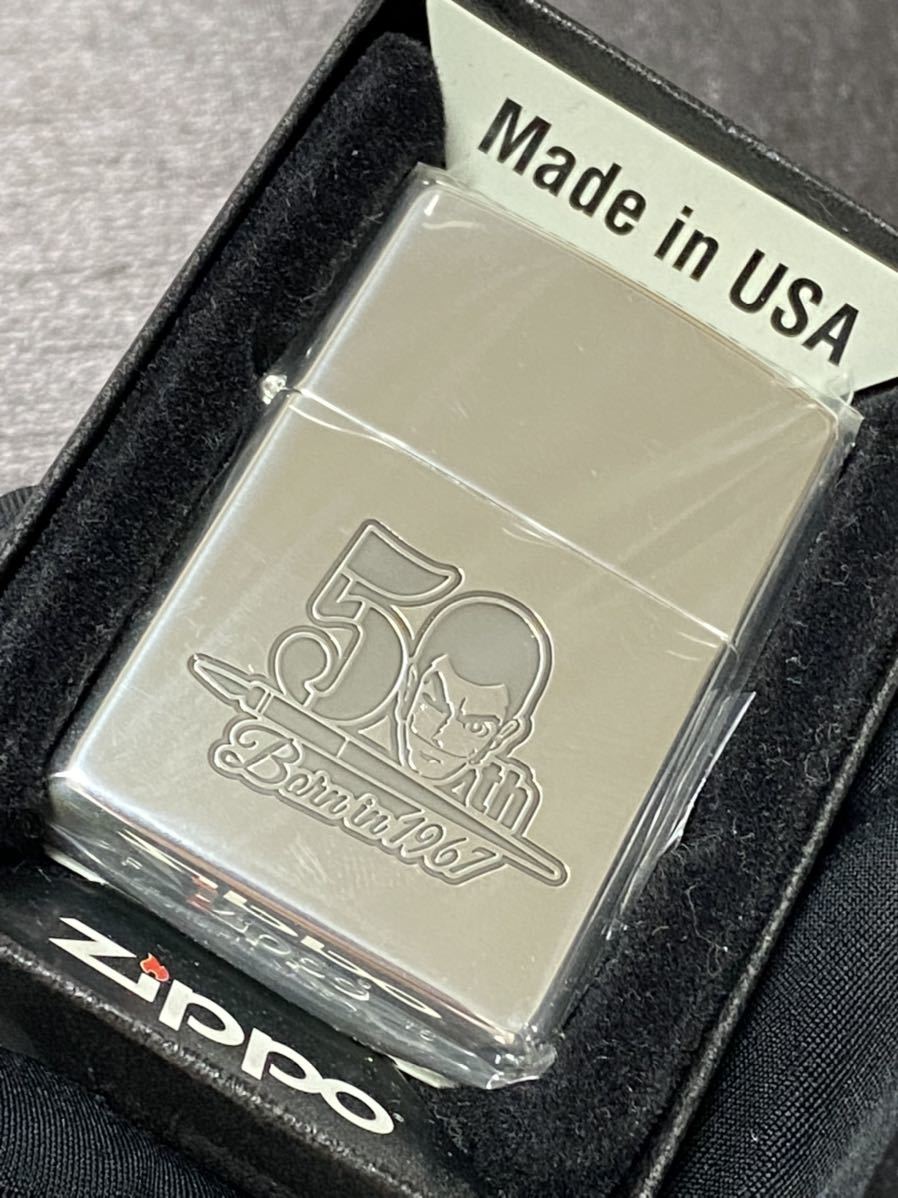 zippo ルパン三世 50周年記念 両面刻印 希少モデル 2016年製 Lupin 50th 1967 ケース 保証書付き_画像1