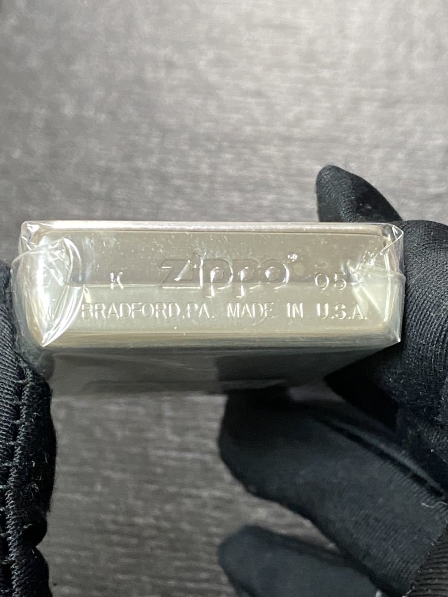 zippo Fairlady Z 300 ZX 限定品 銀仕上げ 希少モデル 2005年製 フェアレディZ 両面刻印 シリアルナンバー NO.0618 ケース 保証書付_画像3