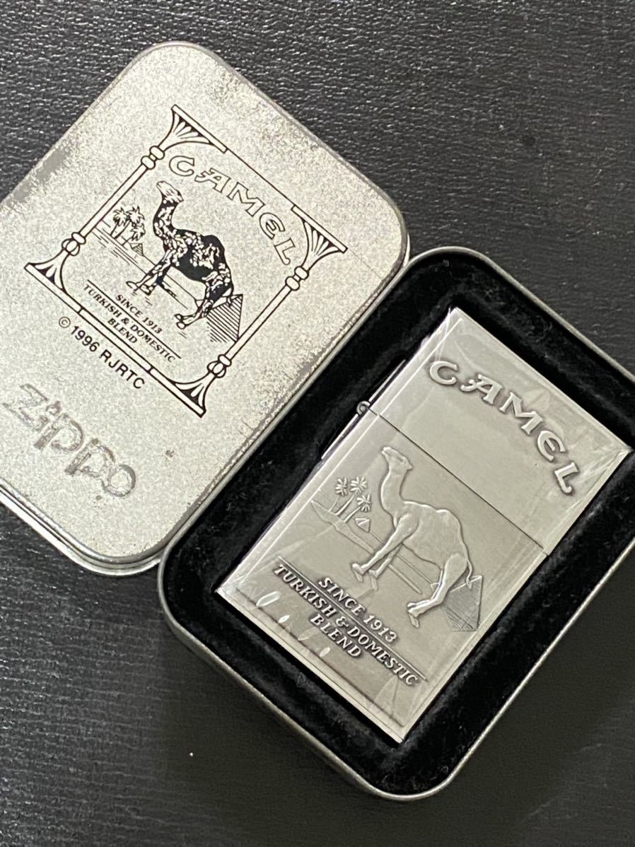 zippo CAMEL 1932 REPLICA SECOND RELEASE ヴィンテージ キャメル レプリカ セカンドリリース シルバーインナー 1996年製 専用缶ケース付