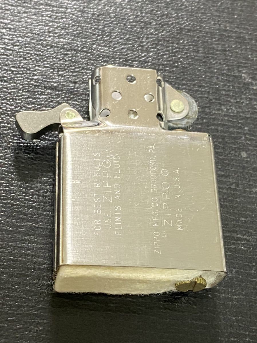 zippo シルバー ヴィンテージ 1973年製 silver タイガー 希少モデル BLAST PRODUCING CO. シルバーインナー 年代物 ケース 保証書付き