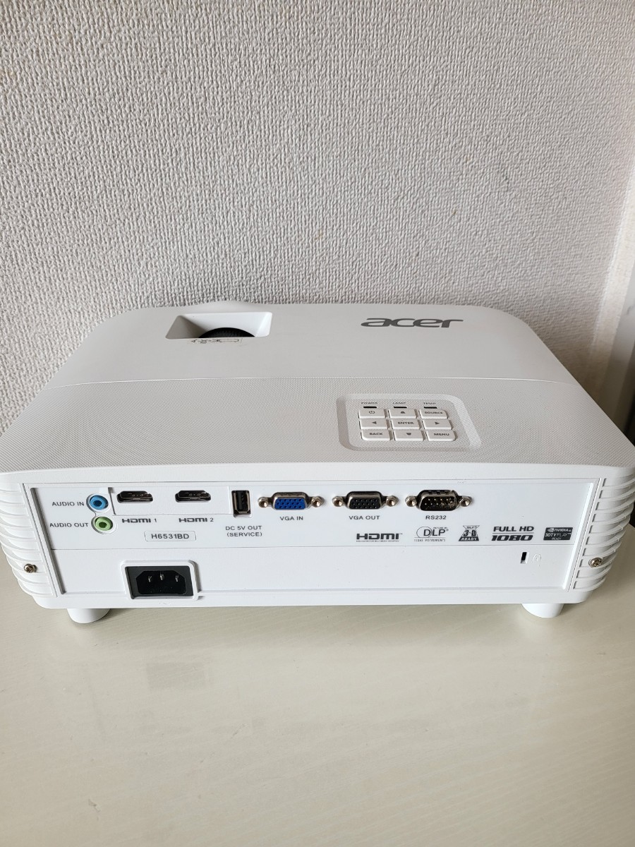 acer H6531BD プロジェクター_画像3