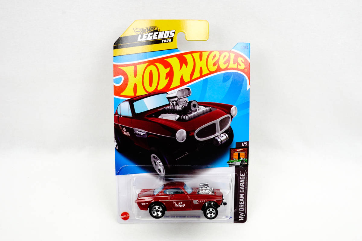 Hot Wheels HW DREAM GARAGE 1/5 VOLVO P1800 GASSER 1/250 HNK38-N910L 新品 未開封品 ボルボ ホットウィール マテル MATTEL_VOLVO P1800 GASSER