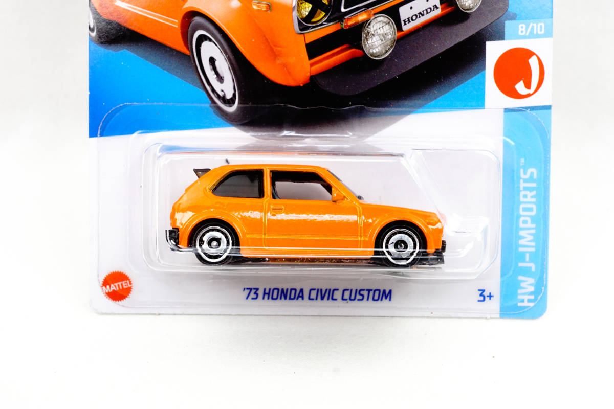 Hot Wheels HW J-IMPORTS 8/10 '73 HONDA CIVIC CUSTOM 117/250 HNK33-N910L 新品 未開封品 ホンダ シビック ホットウィール マテル MATTELの画像3