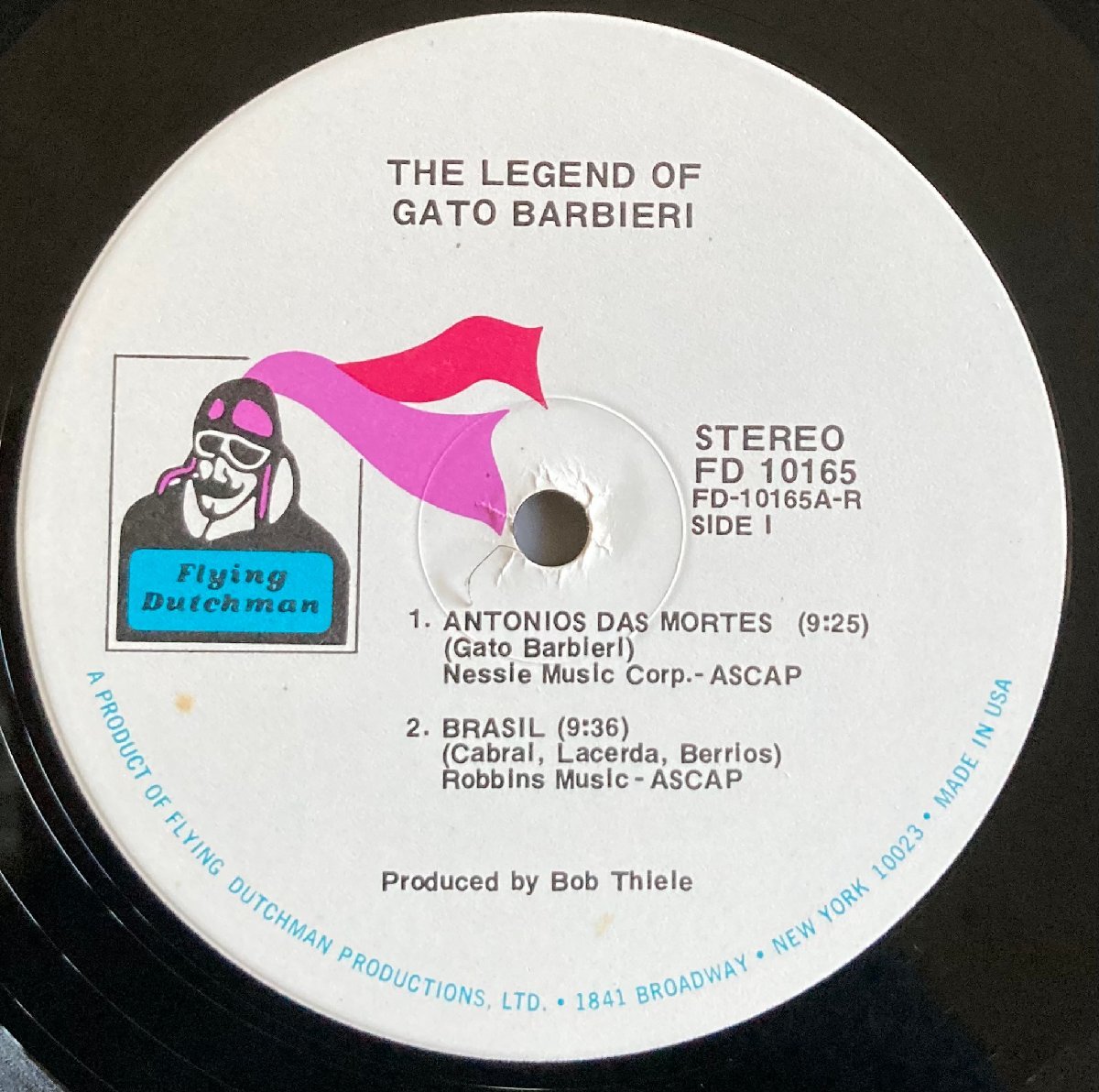 LPA22746 ガトー・バルビエリ / THE LEGEND OF GATO BARBIERI 輸入盤LP 盤良好 USA_画像3