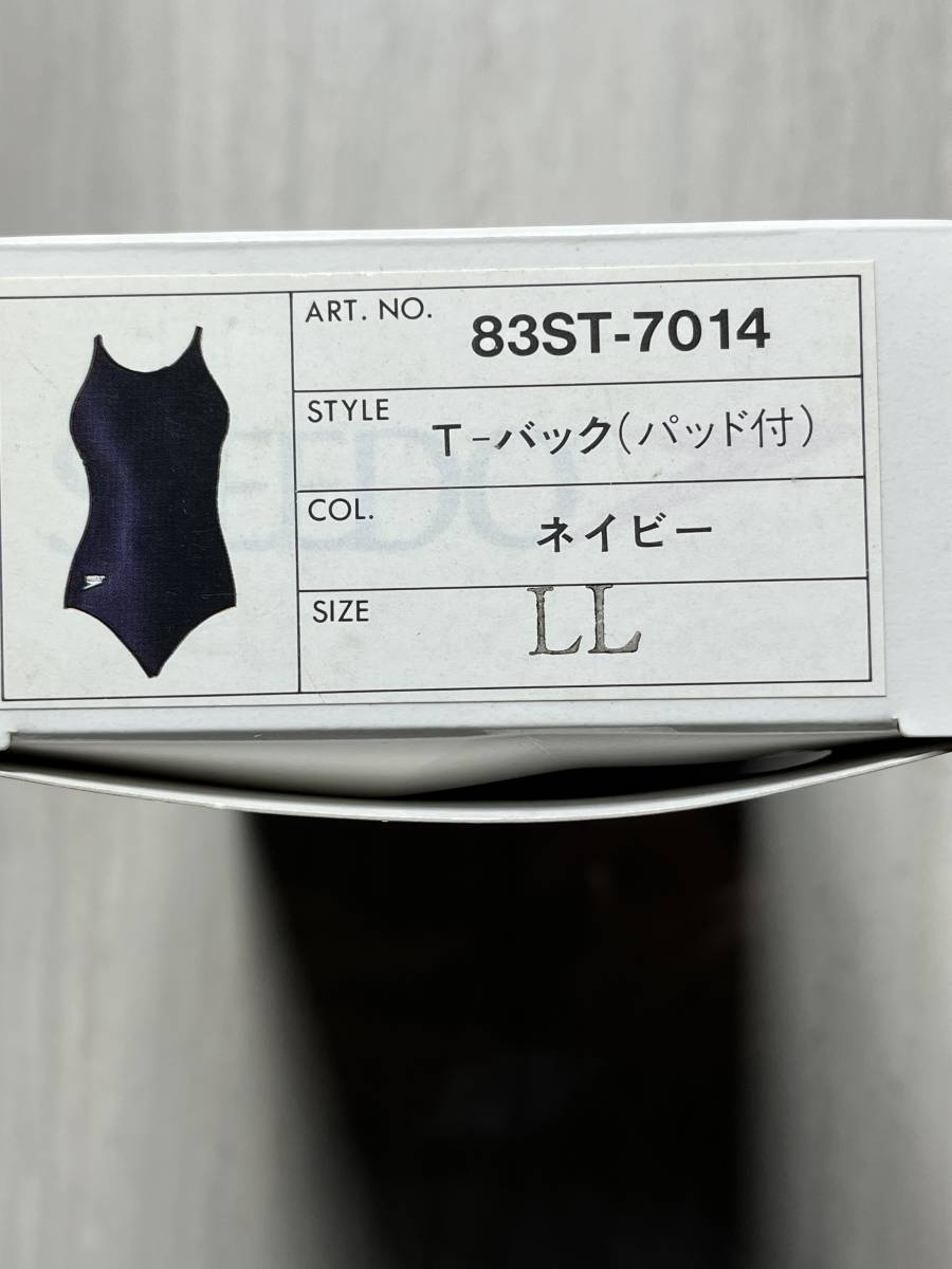 speedo T-バック パッド付 83ST-7014 ネイビー 紺 LL 女子 speedo T-バック パッド付 83ST-7014 ネイビー 紺 LL 女子