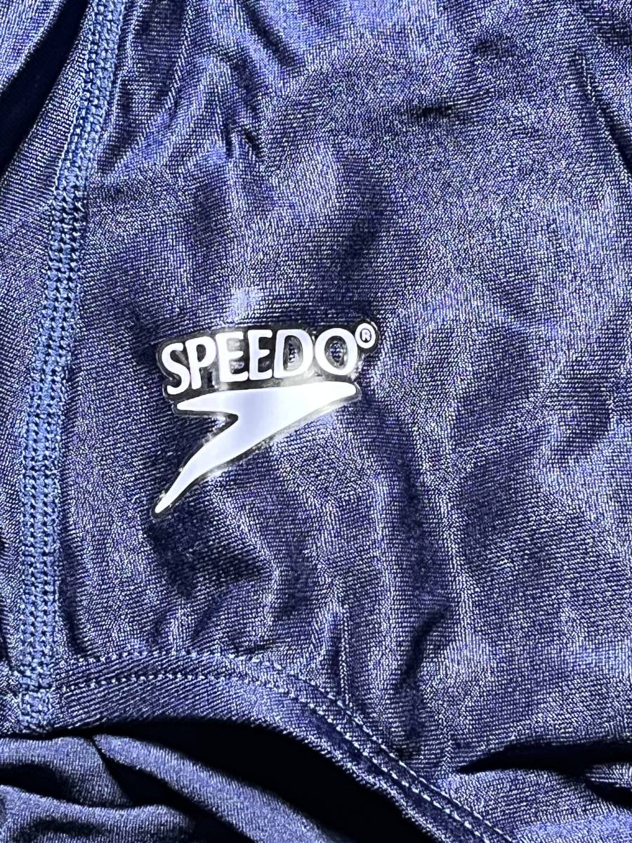 人気大割引 T-バック(パッド付) speedo 83ST-7014 女子 L 紺 ネイビー ワンピース