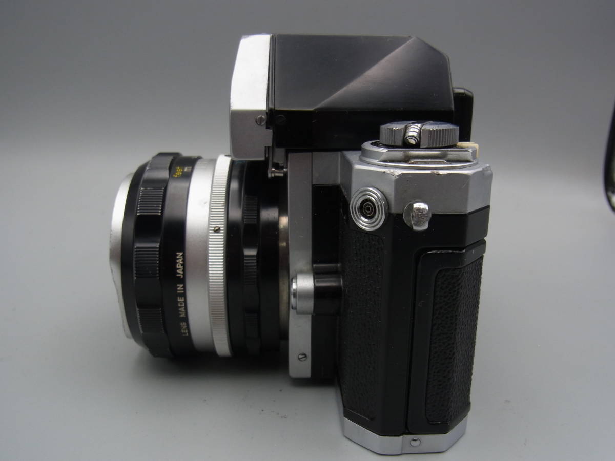 Nikon F シルバー シリアルナンバー696万台 レンズNIKKOR-S　1:1.4 50mm_画像3