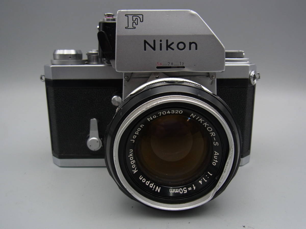 Nikon F シルバー シリアルナンバー696万台 レンズNIKKOR-S　1:1.4 50mm_画像2