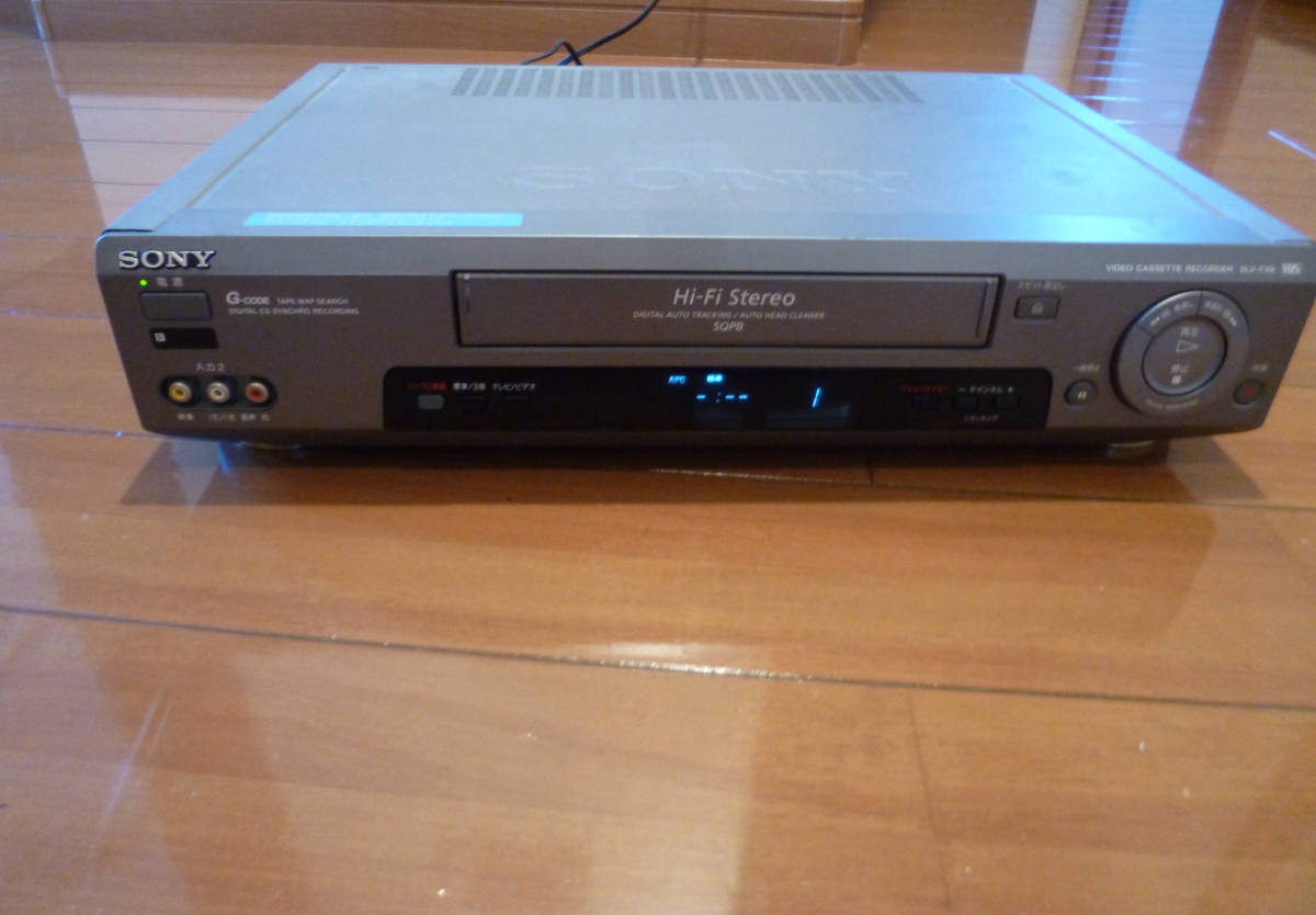 【希少】 SONY ソニー ビデオカセットレコーダー SLV-FX9 ビデオ再生可能 VHS 1998年製 動作品_画像5