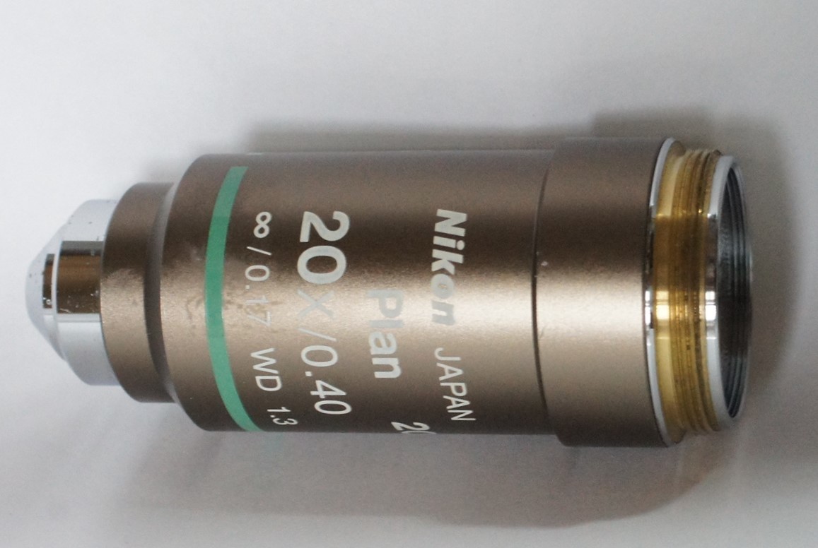 Microscope Japan　品質保証返品可　 ニコン　無限遠補正系　Eclipseシリーズ用　生物顕微鏡対物レンズ　 CFI Plan 20　中古 　Nikon_画像10
