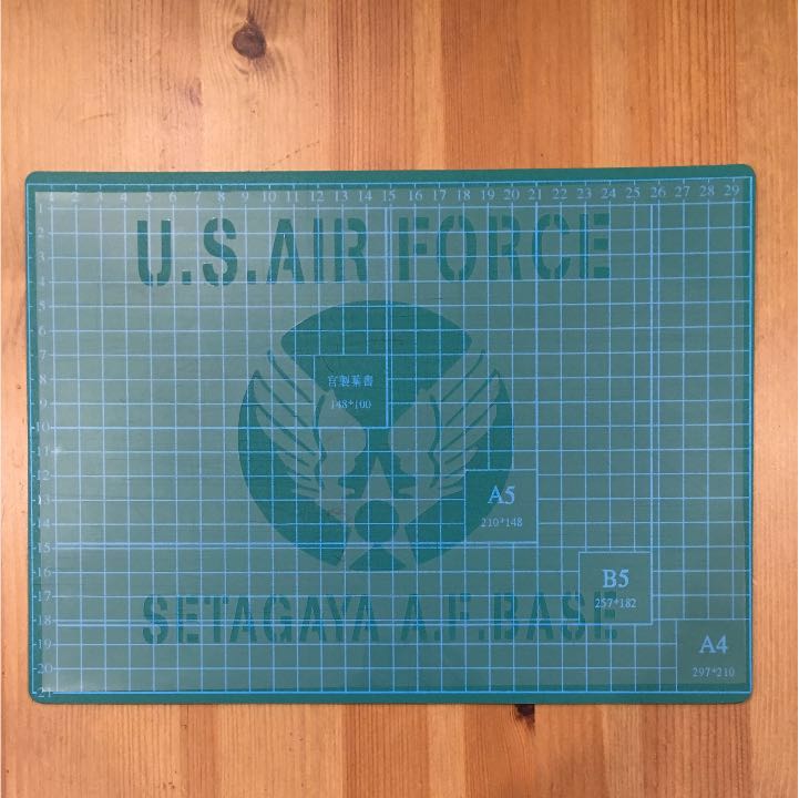 No.104 ステンシルシート U.S.A.F. US AIR FORSE ver2 U.S. 男前 ステンシルプレート ミリタリー アーミー_画像2