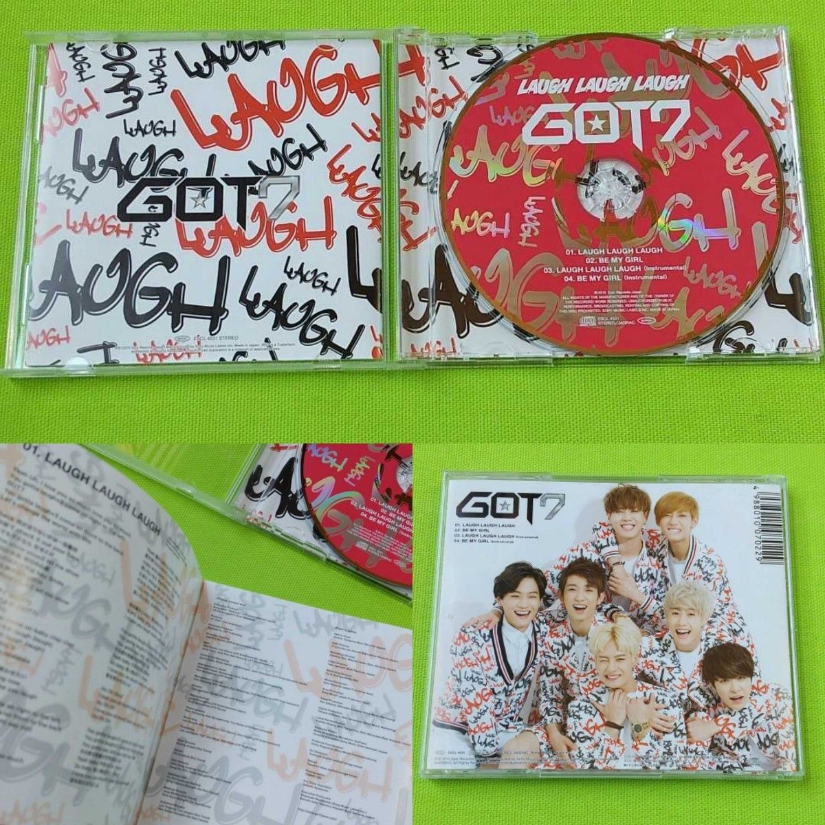 【3枚セット】GOT7 & U-KISS & INFINITE K-POP CD